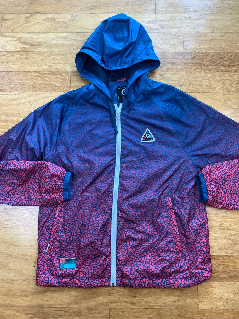 VTG Lifted Research Group LRG WINDBREAKER  STREETWEAR JACKET 90s Size Small